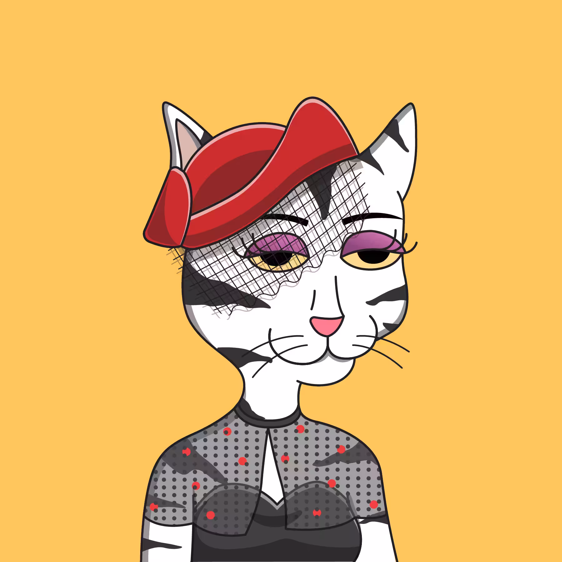 Girl Cat #644