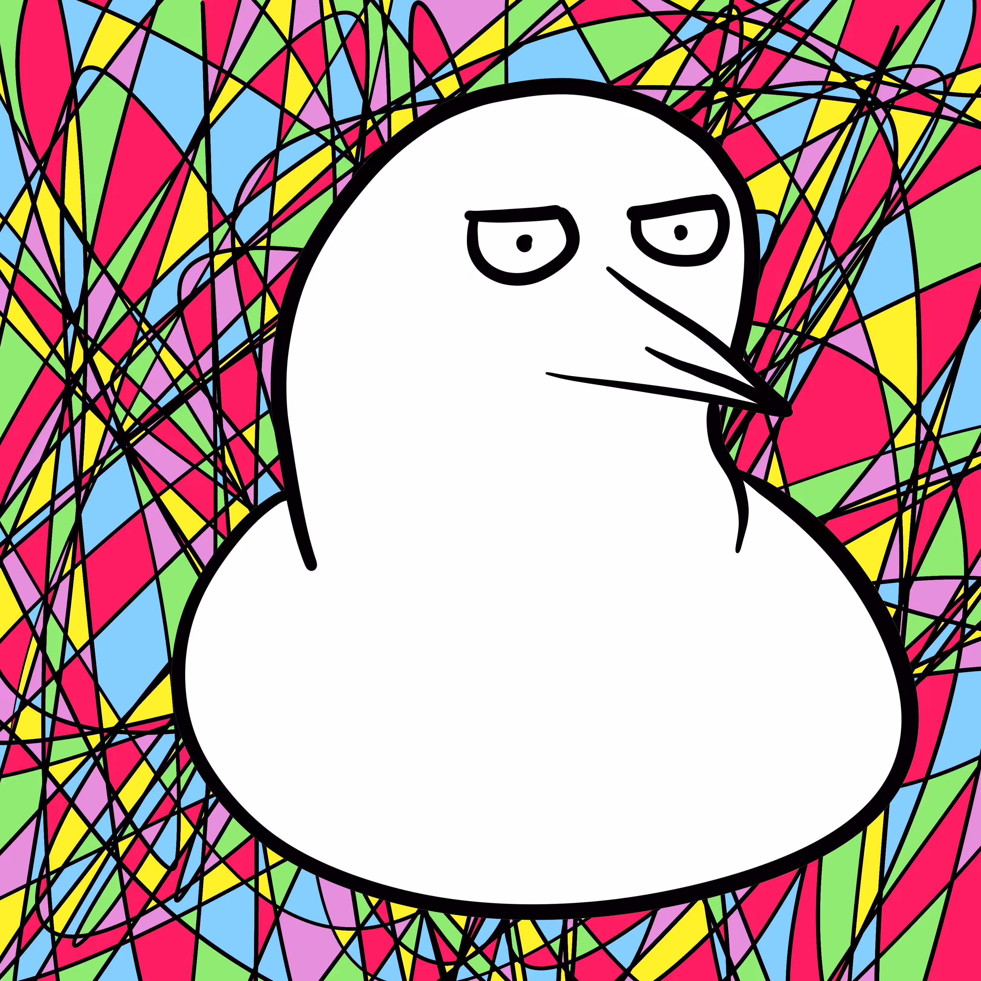 A magnificent pigeon