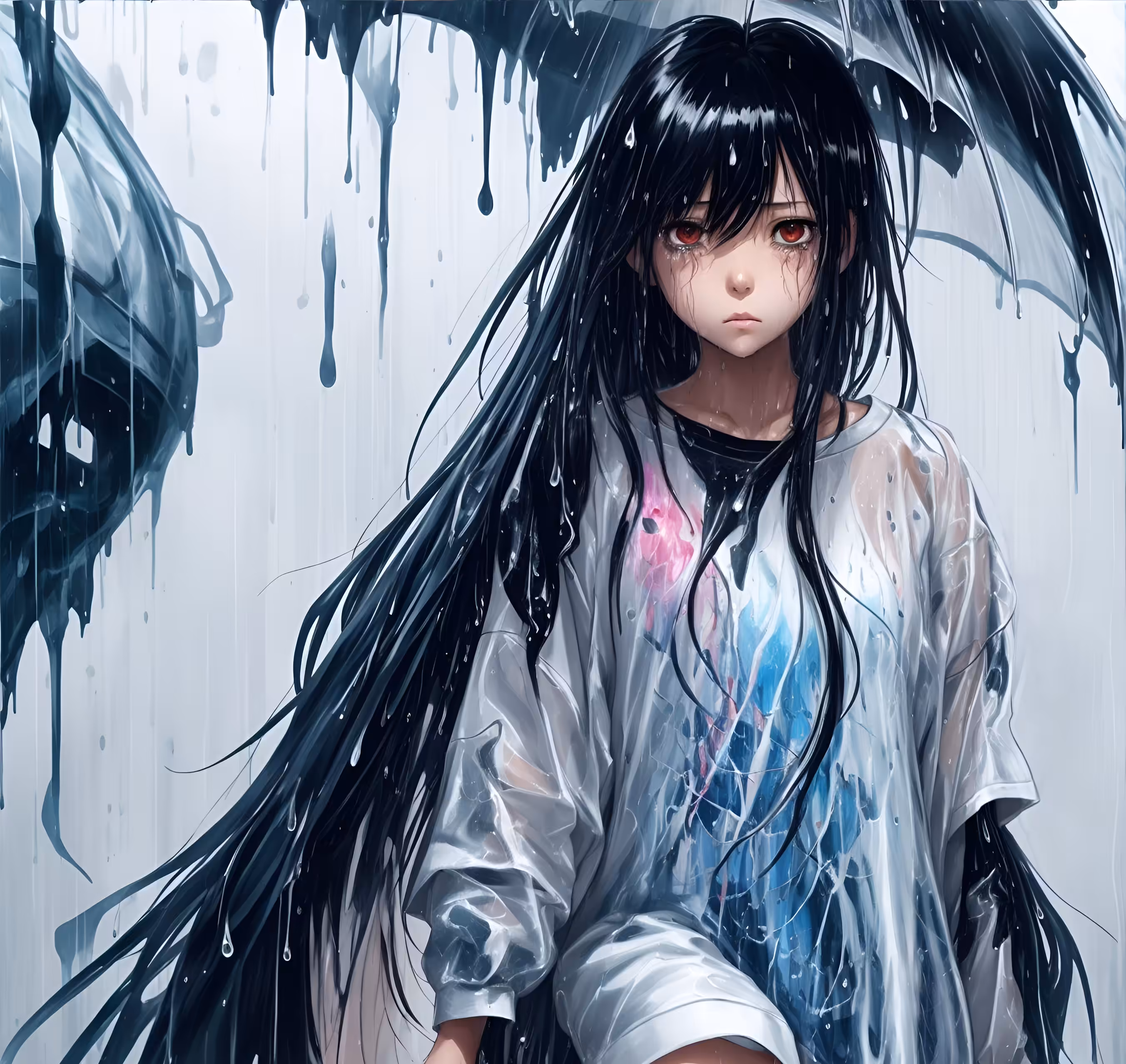 Oriental Love: Sad Girl #3