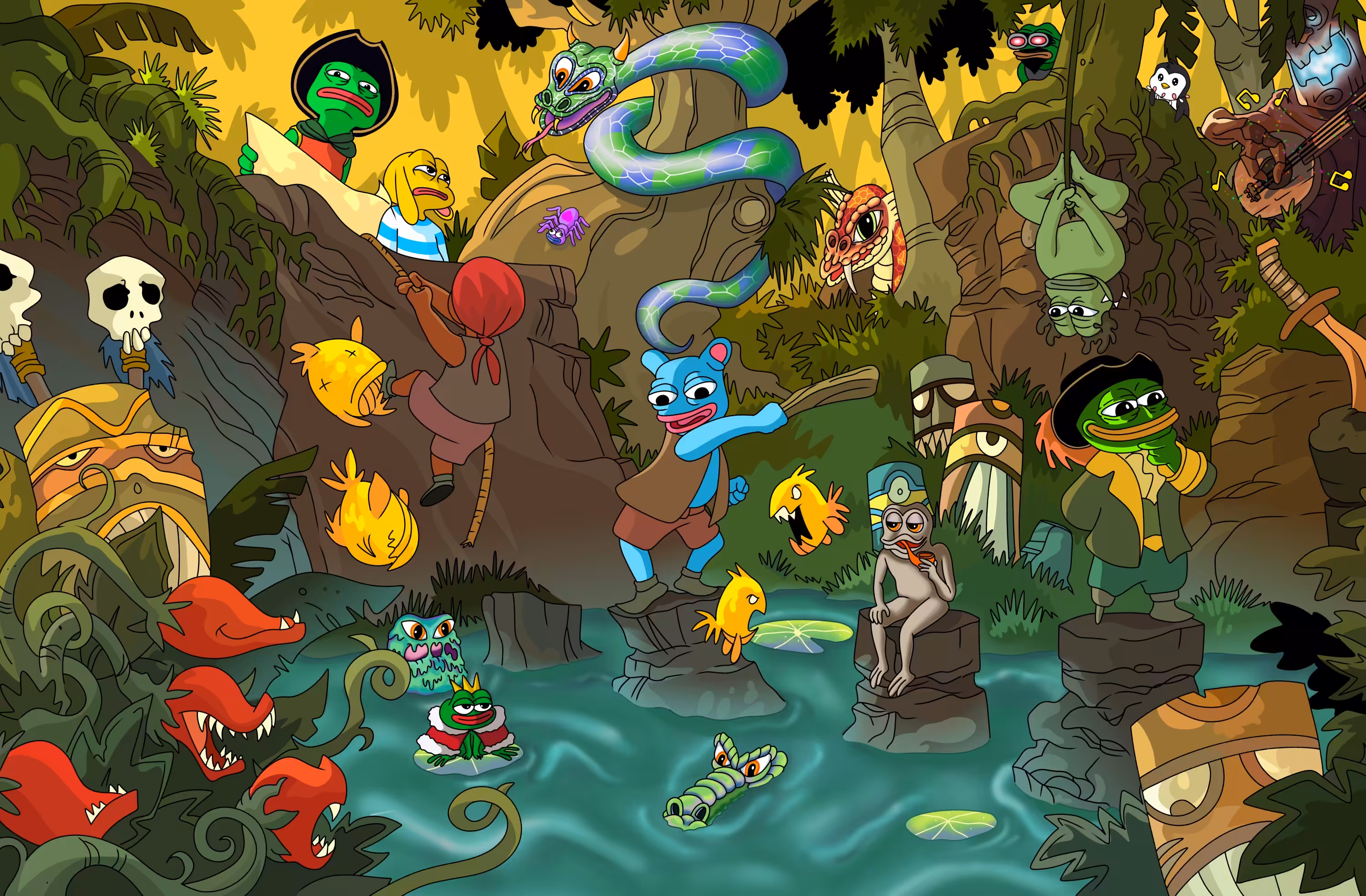 Pepe Treasure Land