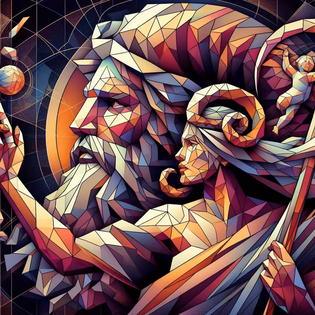 Geometric Divinity: Kronos #4