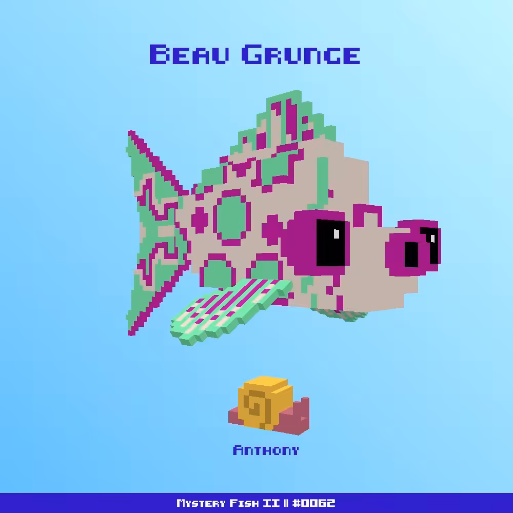 Beau Grunge :: Mystery Fish 0062/1000