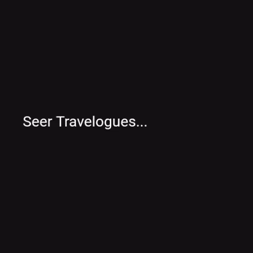 Seer Travelogues

I'...