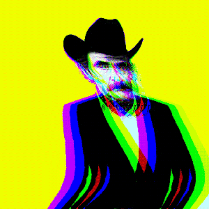 Hommage à Jean Tinguely: Jean Tingly, the Glitch Western Cowboy