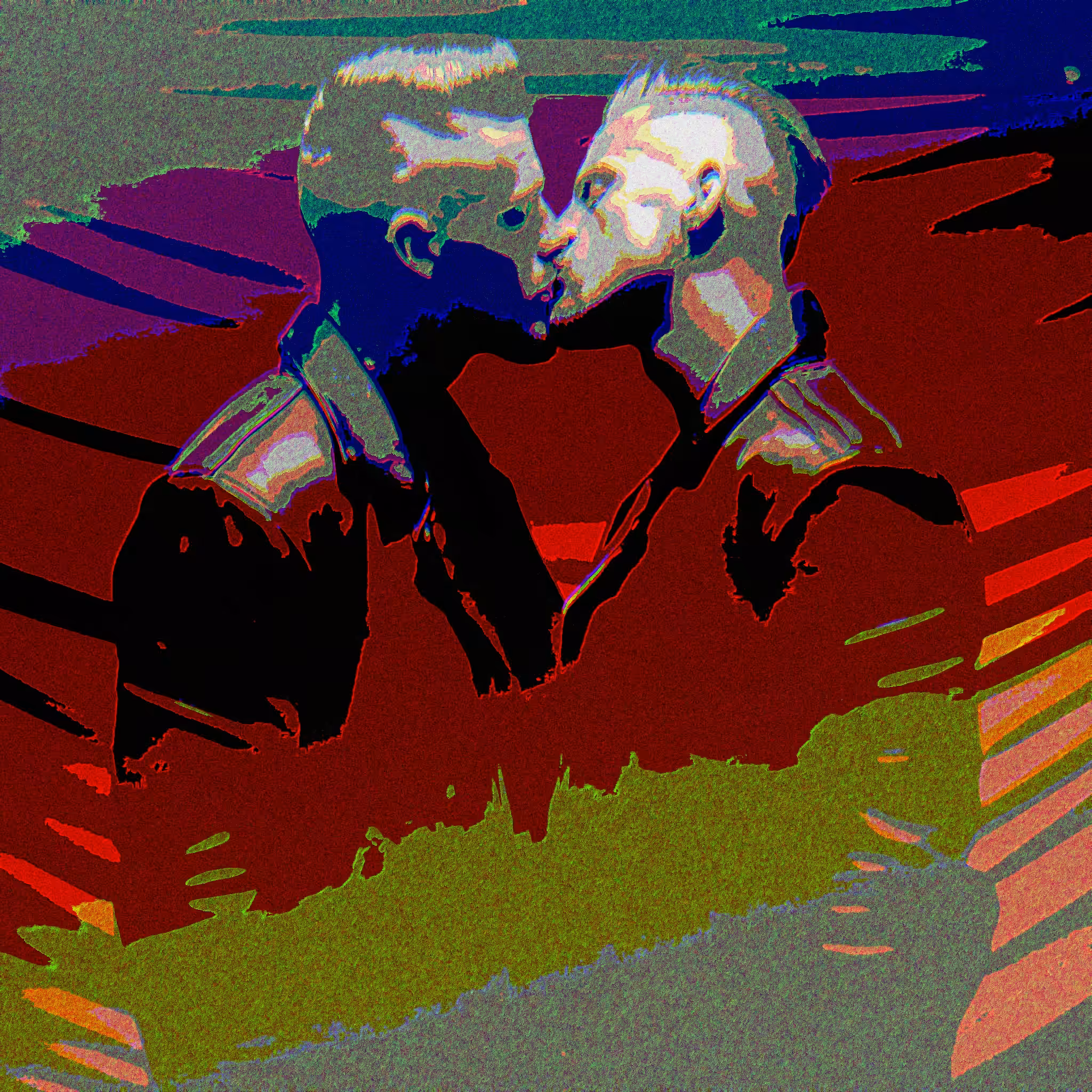 TWO MEN KISSING #010. When Alex met Alex