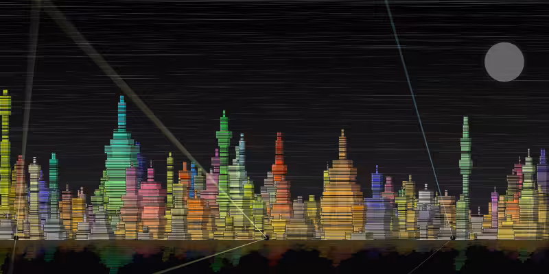 Fictional Cityscapes #75