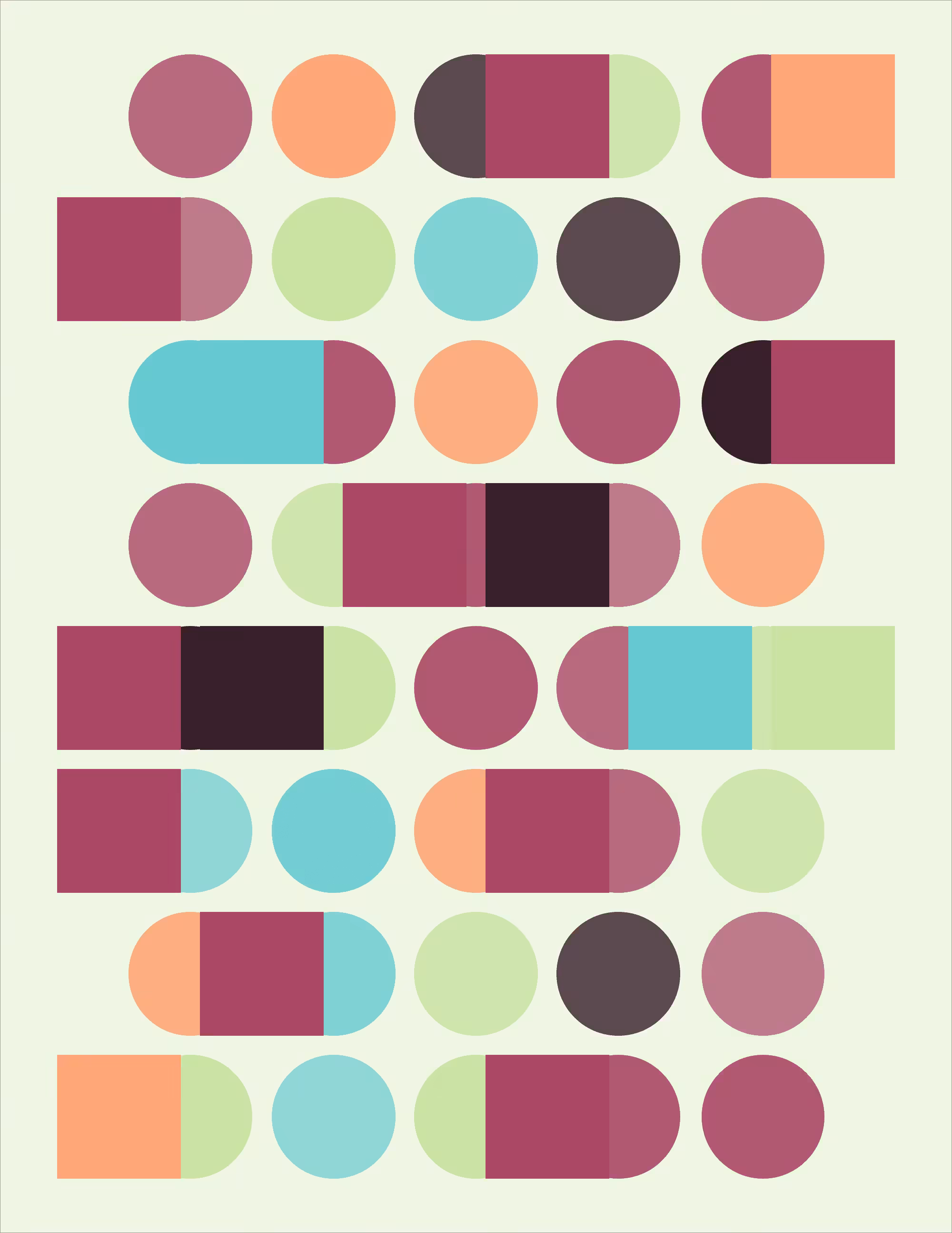 Modernist Prill: №7 (Large)