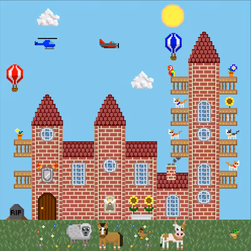 2D Mansion #894
