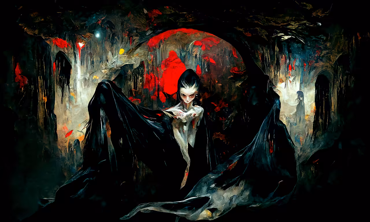 Confined in a cave