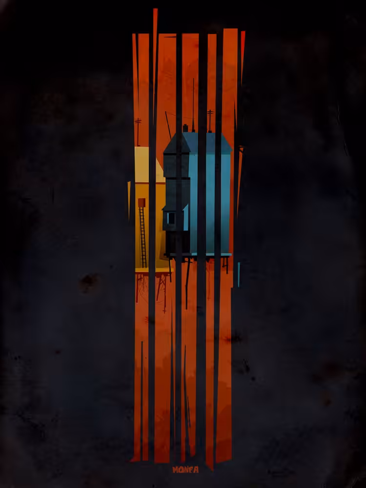 From the darkness