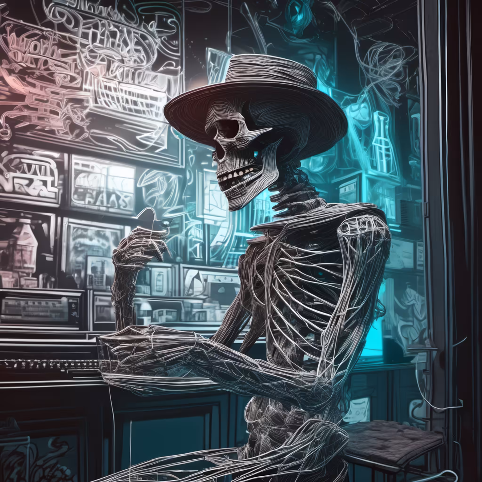 Skele, the bar pianist #23