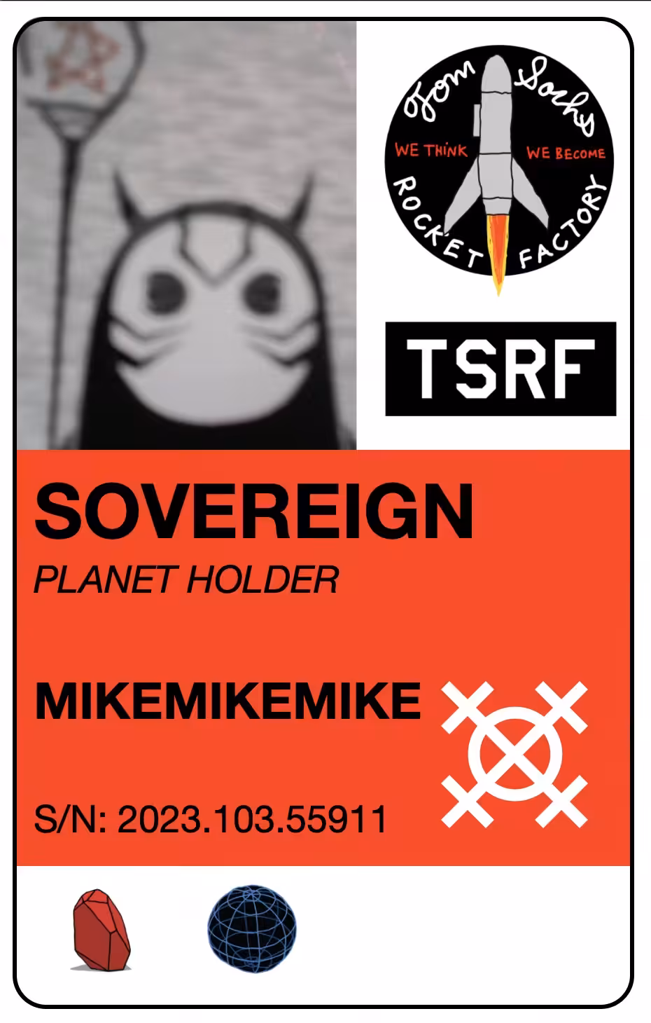 Rocket Factory - ID: TSRF ID S/N 2023.103.55911