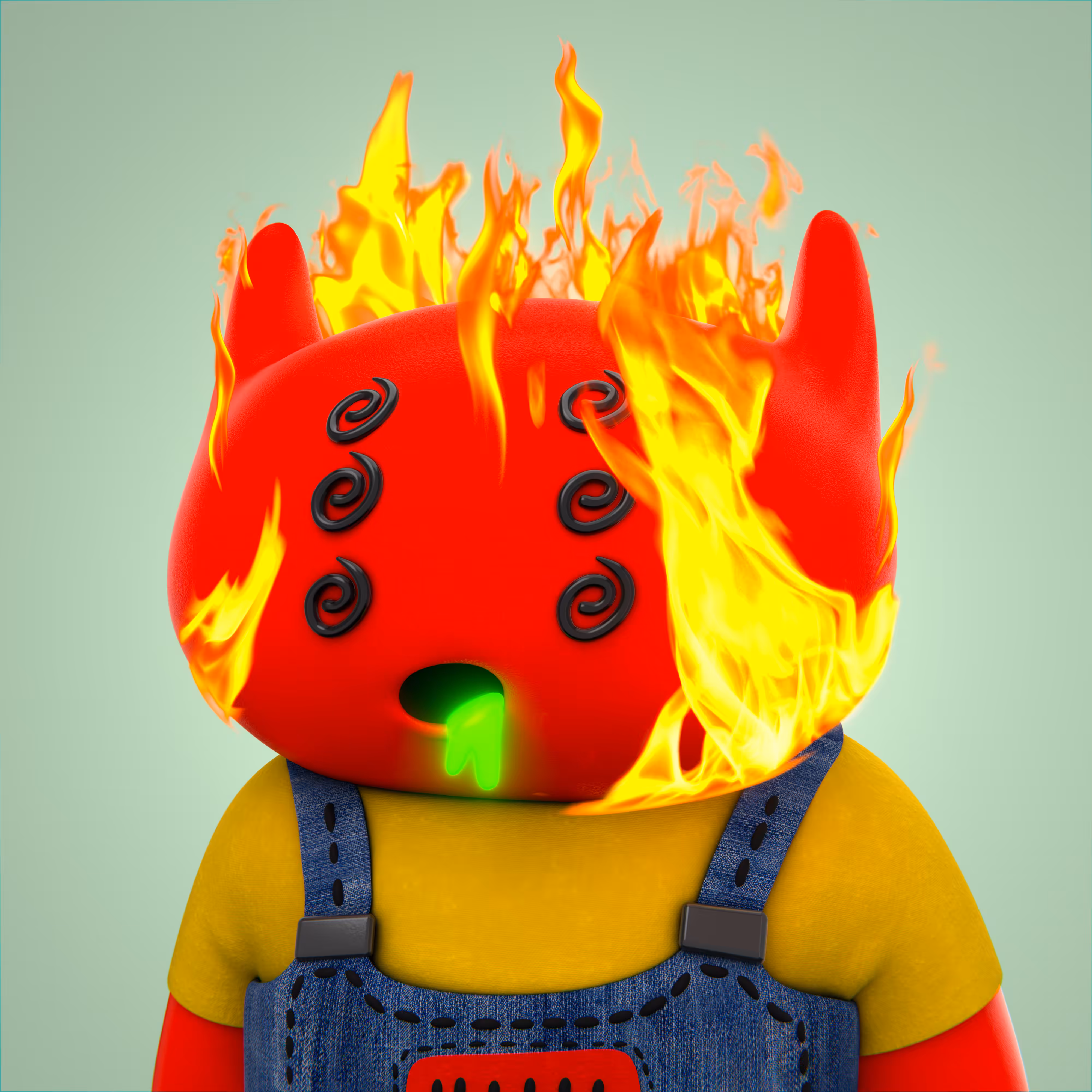 3D alien fren #6652