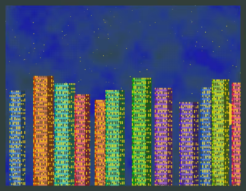 Celestial Cityscape #6