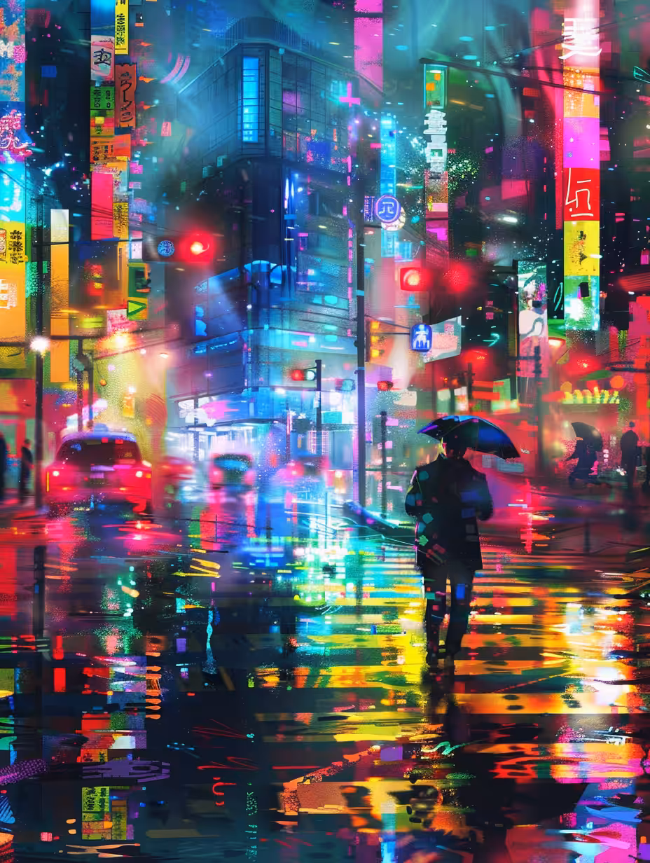 A night in Tokyo