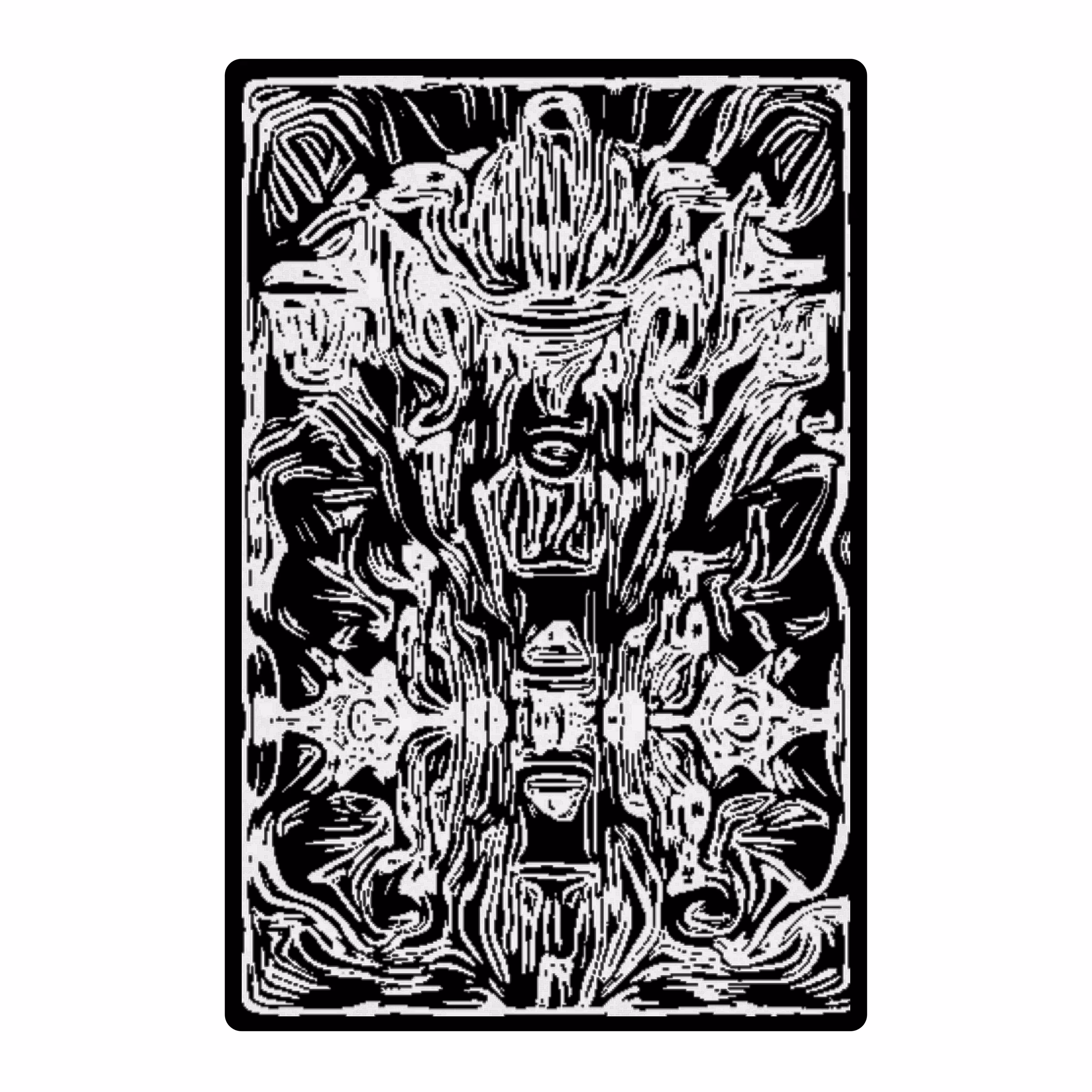   𝖉𝖎𝖘𝖌𝖚𝖎𝖘𝖊𝖉 𝖕𝖚𝖕𝖕𝖊𝖙 𝖒𝖆𝖘𝖙𝖊𝖗-BLACK&WHITE
