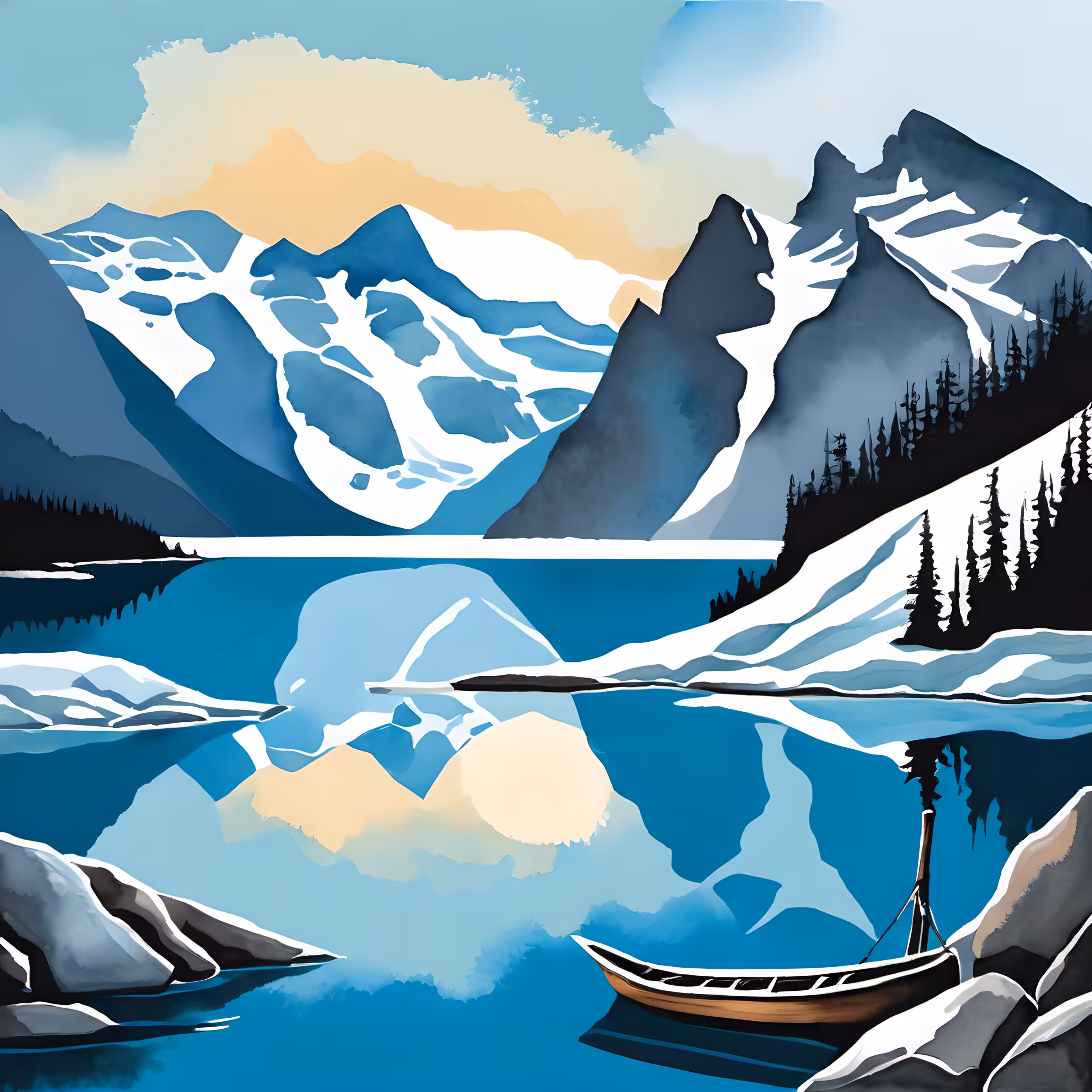 Glacial Lakes #7