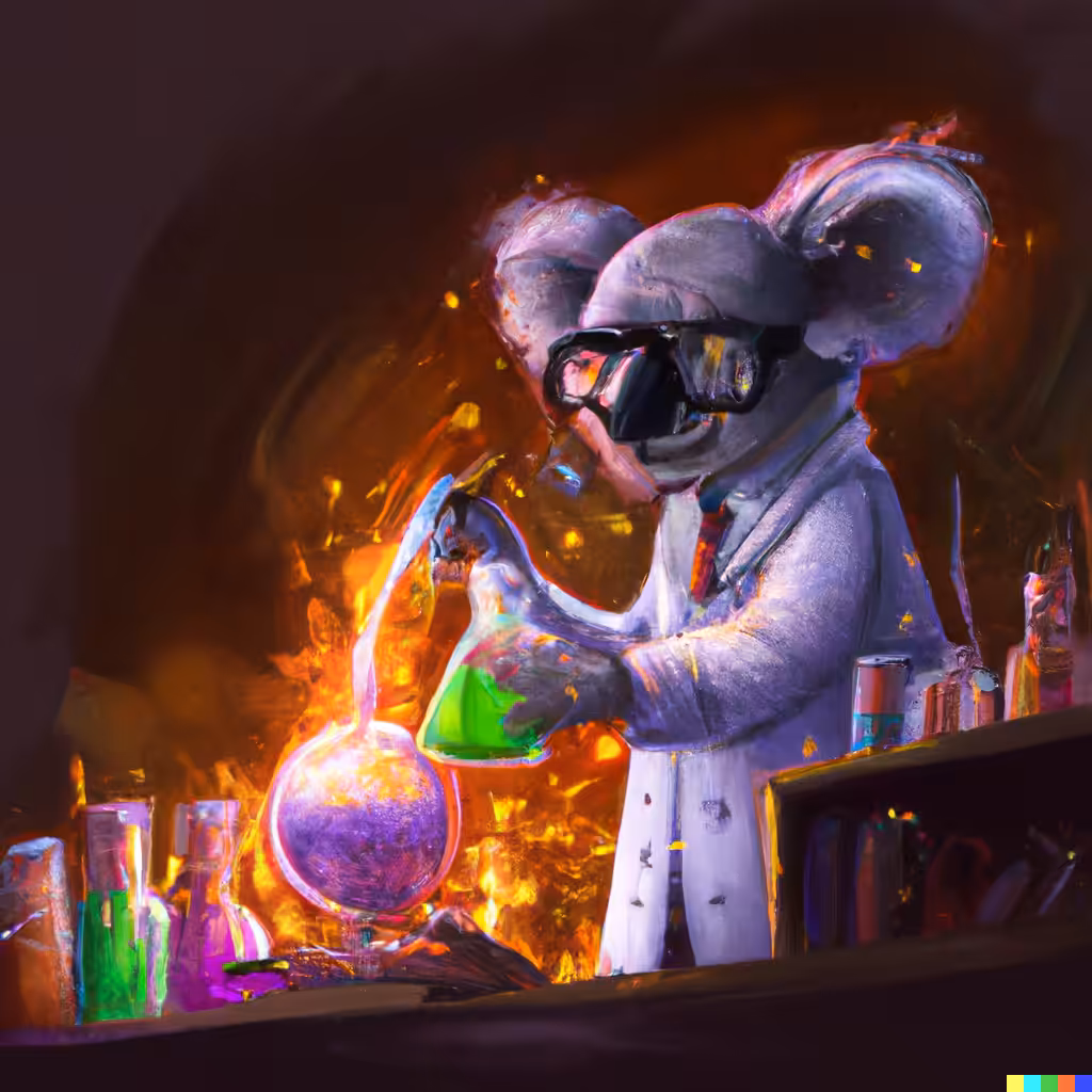 Plea Mad Scientist Koala #18