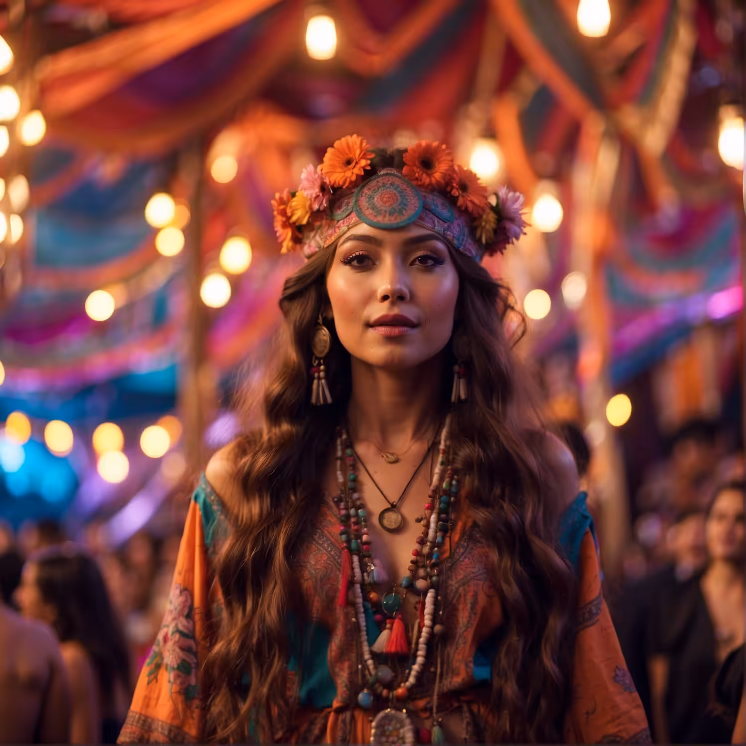 A groovy and eclectic hippie festival