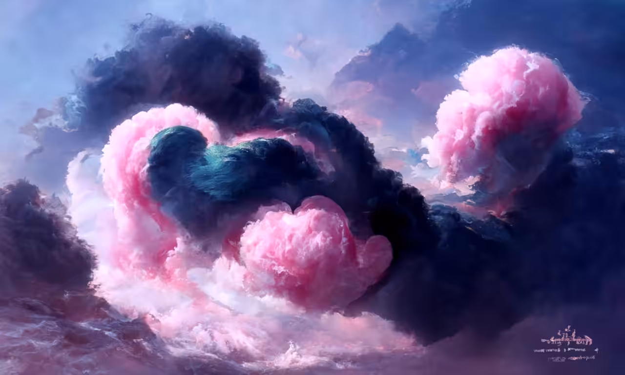 Heart Clouds #8