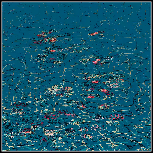 Polluted water lilies #46