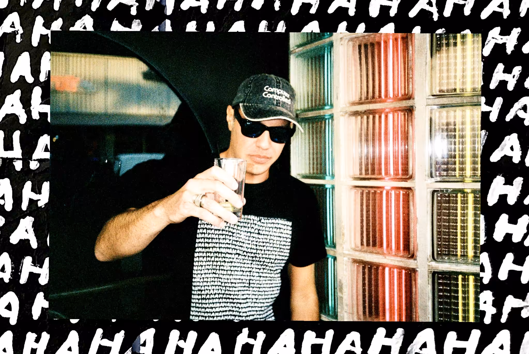 ROBNESS WITH HAHA SHIRT #1