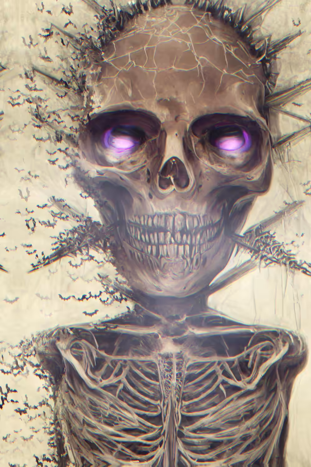 Dancing with Skeleton Of Darkness