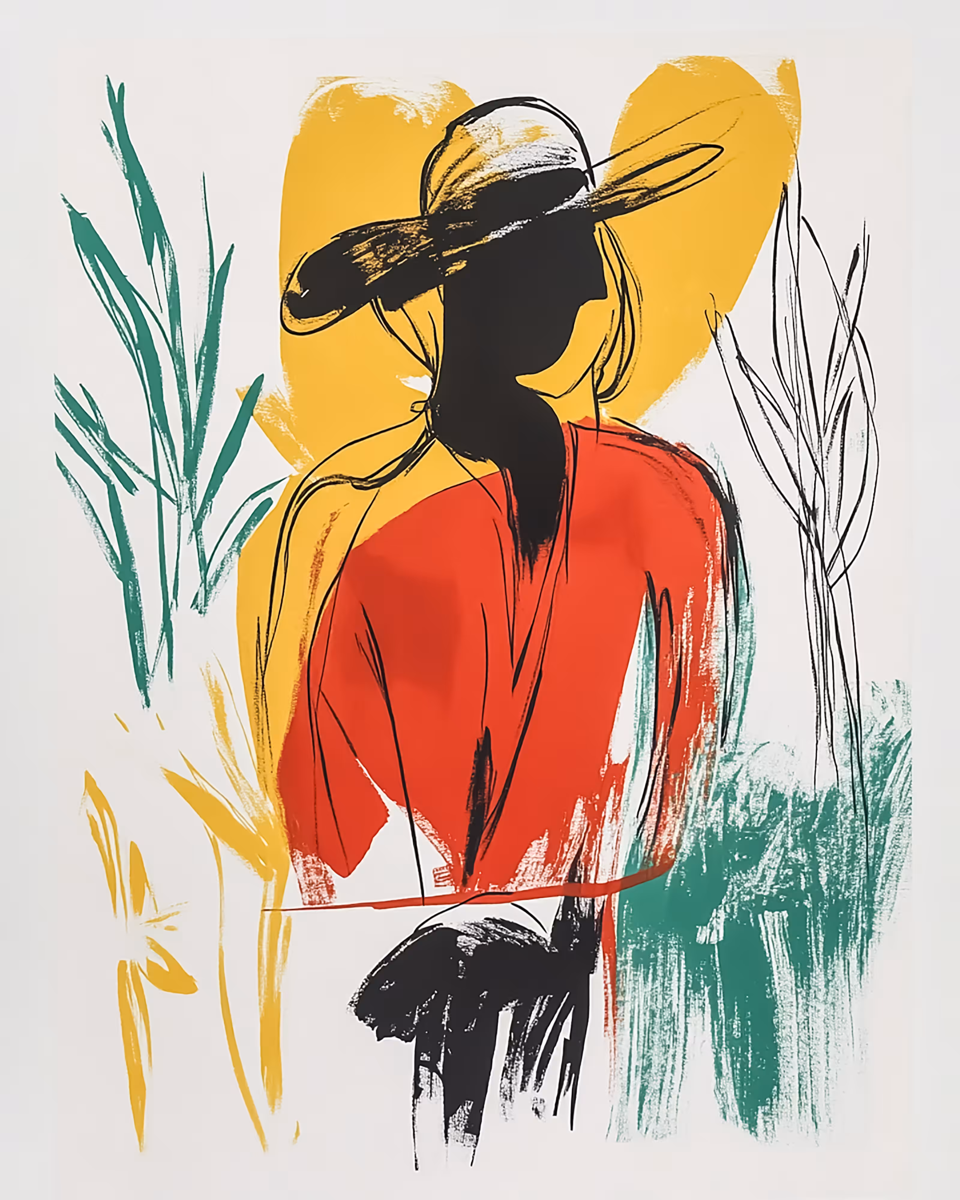 Lady in the hat