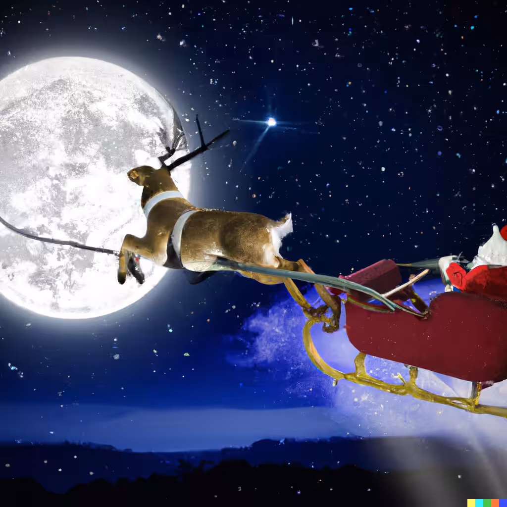 Santa is coming to earth 