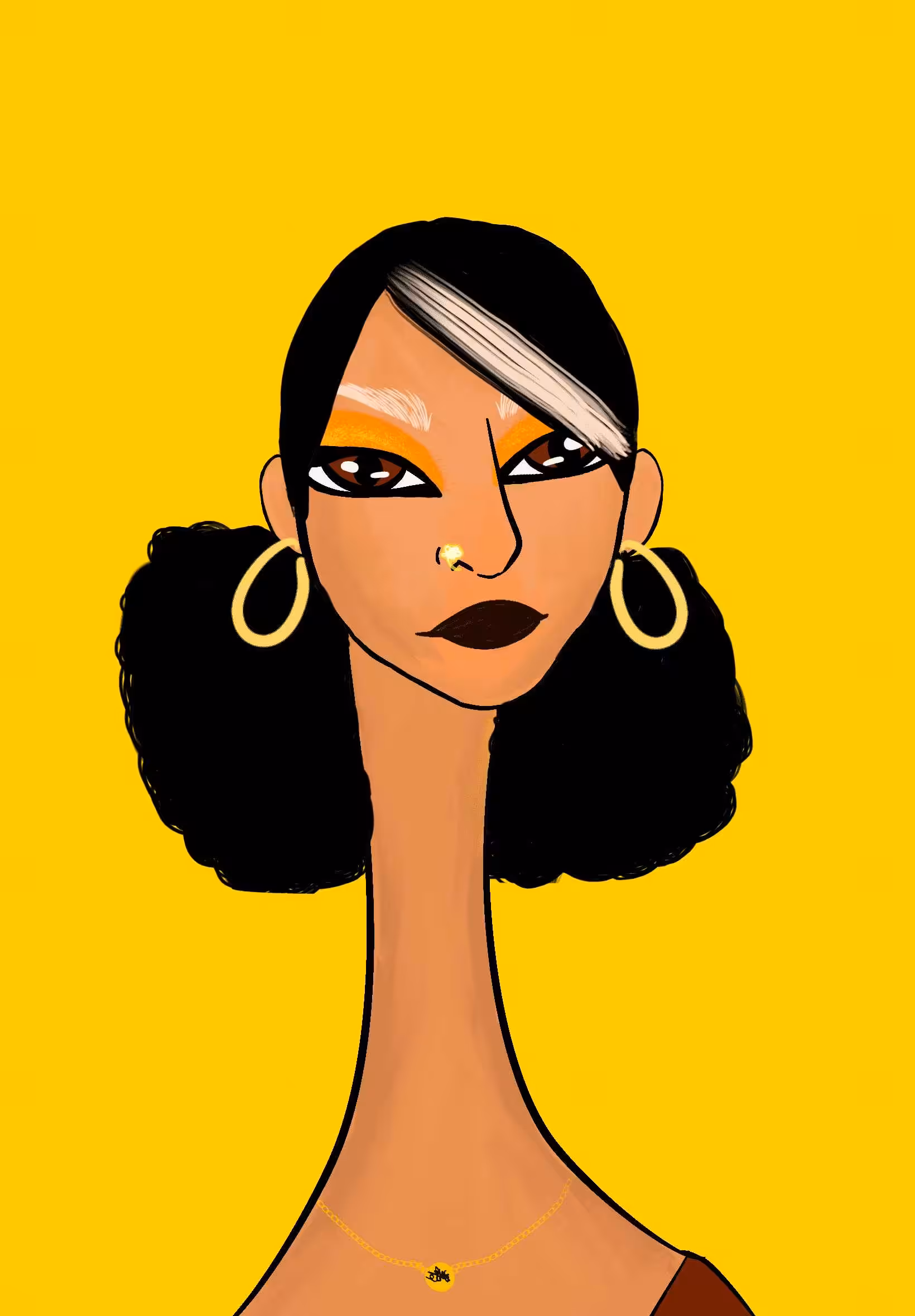 Long Neckie Ladies: Long Neckie Lady #2015