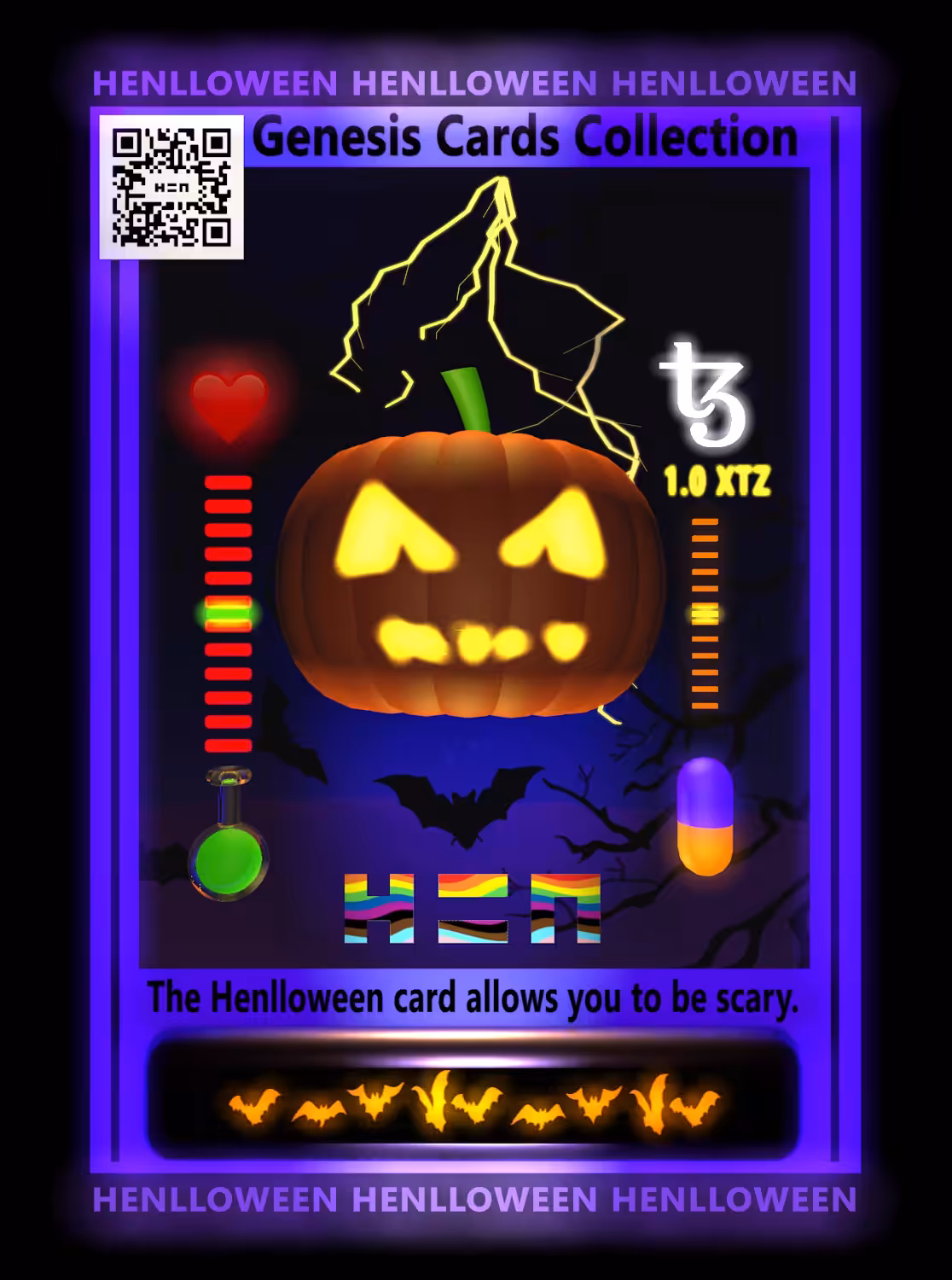 Card #24: Henlloween