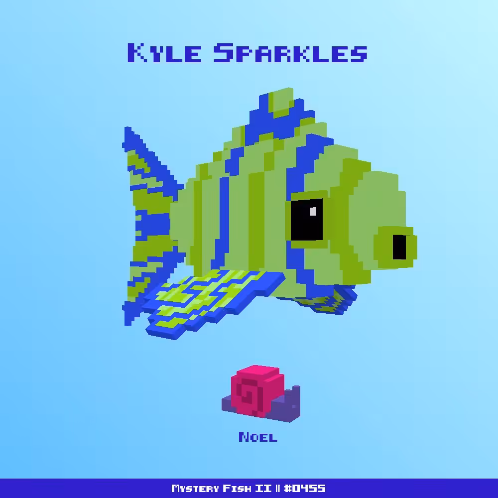 Kyle Sparkles :: Mystery Fish 0455/1000