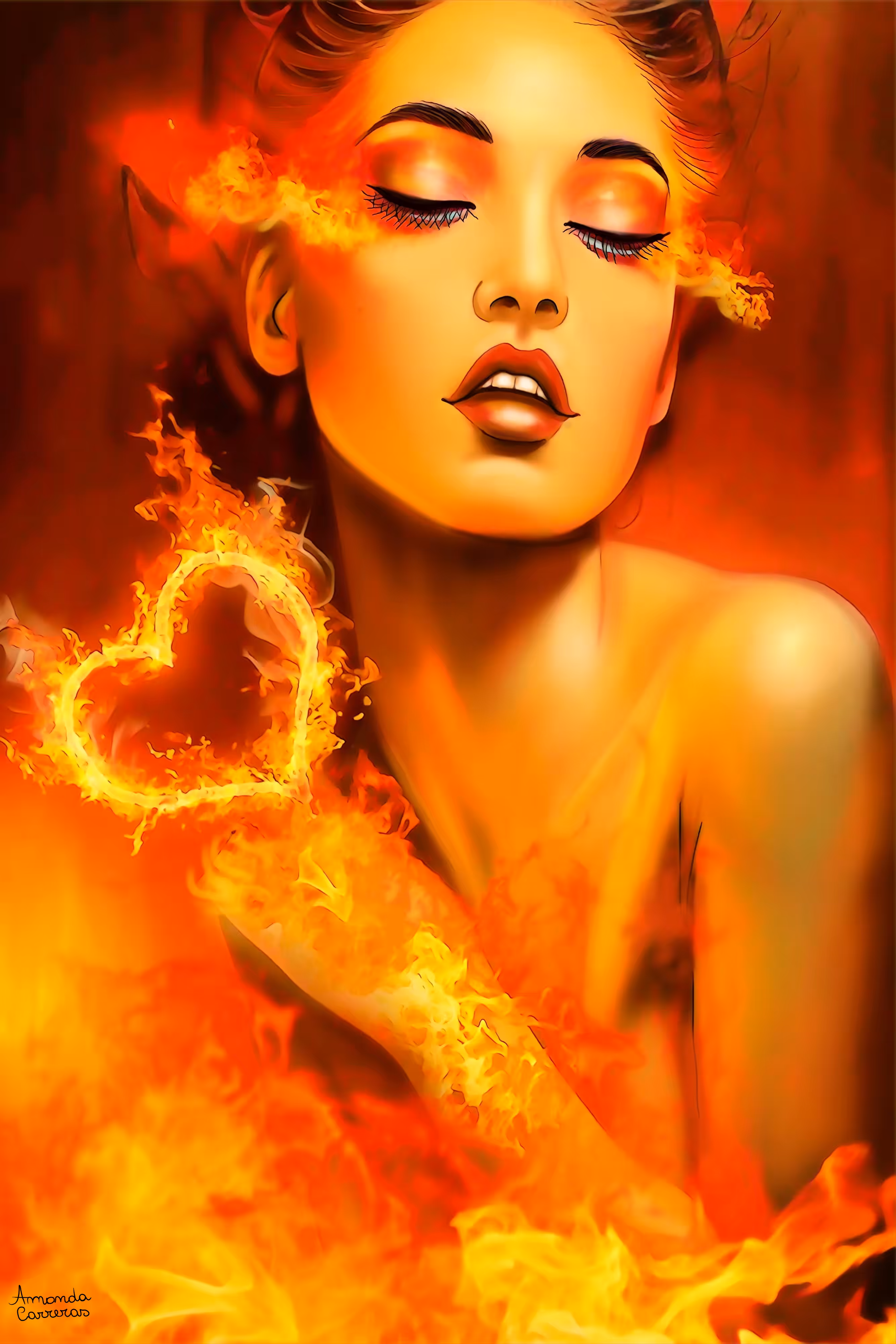 Girl on fire #7.