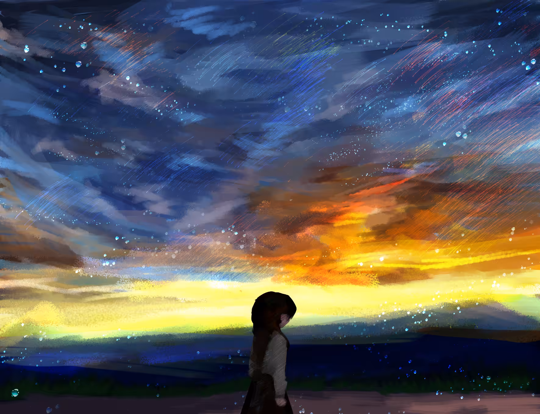 色があります