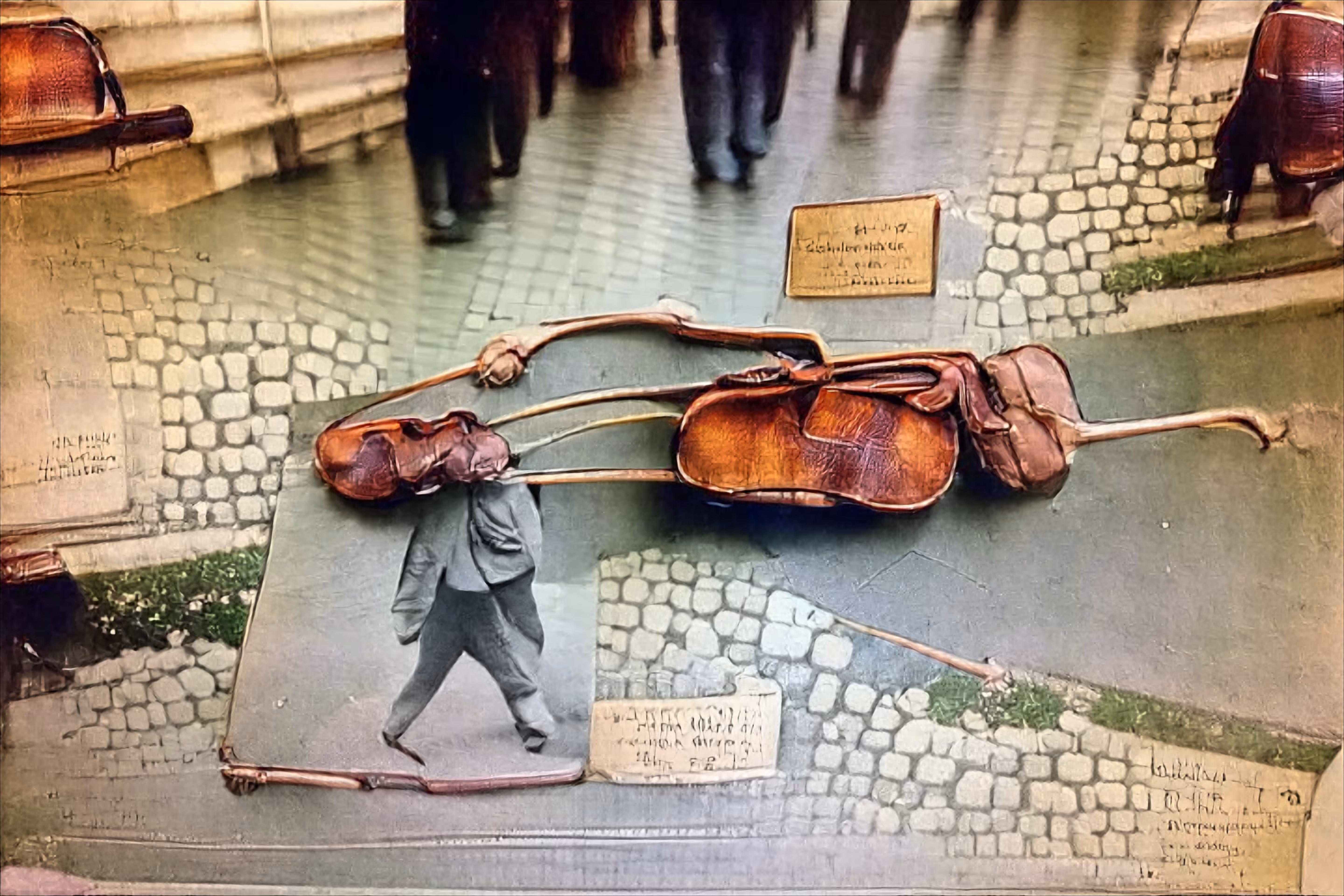 The story of my Opa's violin which he carried from France to Budapest by foot between 1920-1922