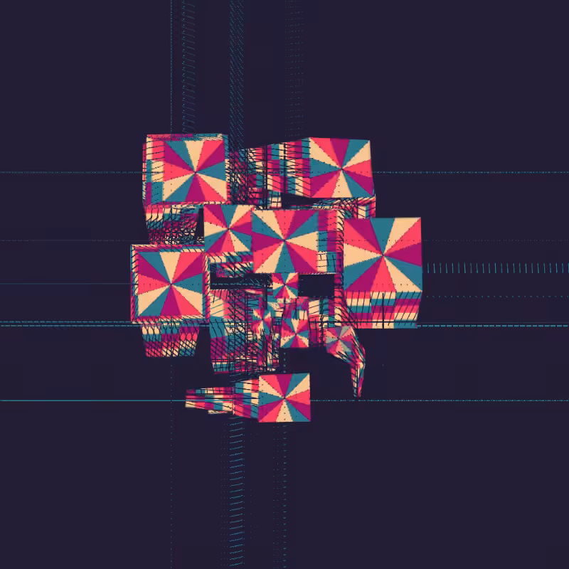 Living Squares Study II #38
