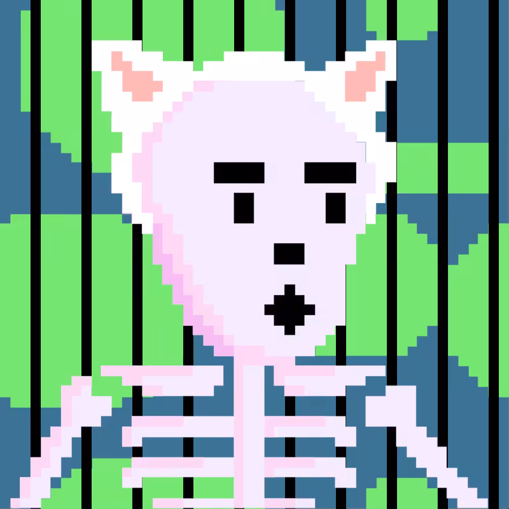 PIXEL SKULLETTI 1 #134