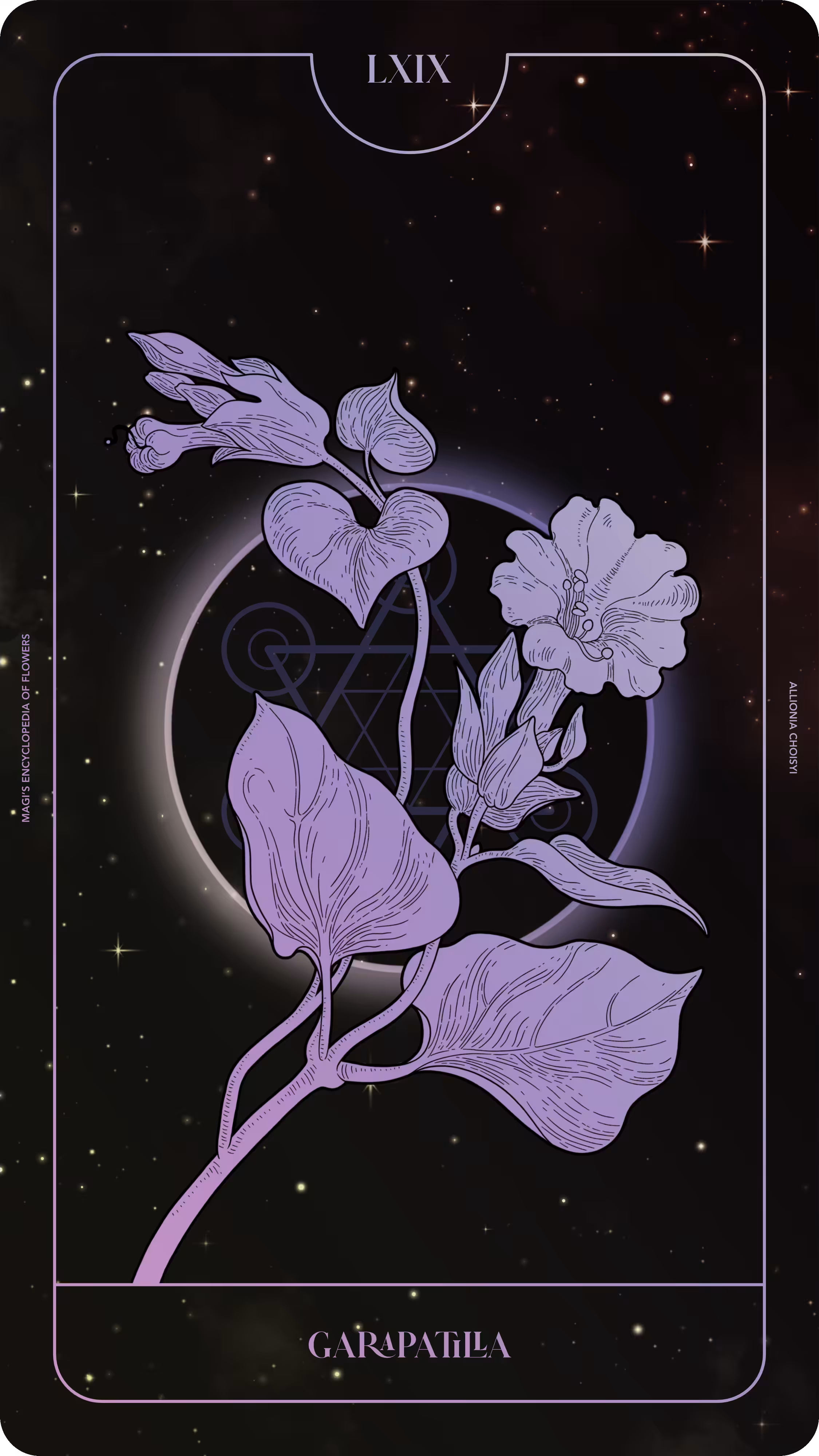 Magi's Encyclopedia of Flowers: 069 Garapatilla