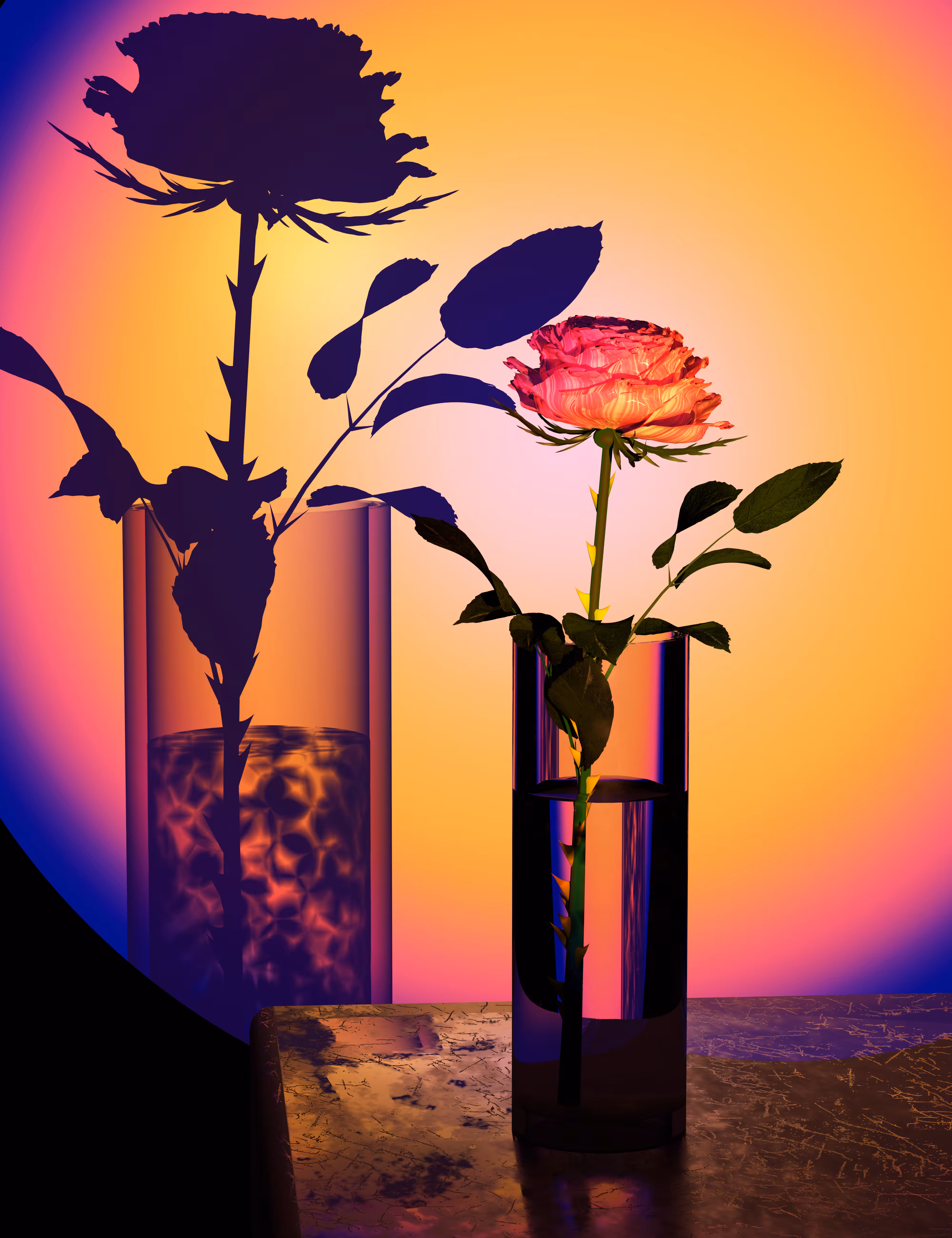 Sunset Lamp