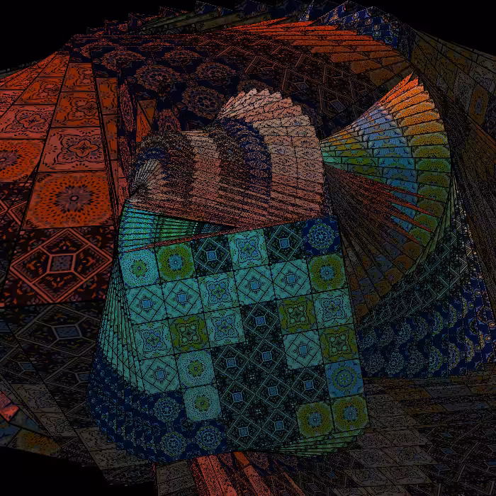 PSYCHEDELIC MOSAIC #4