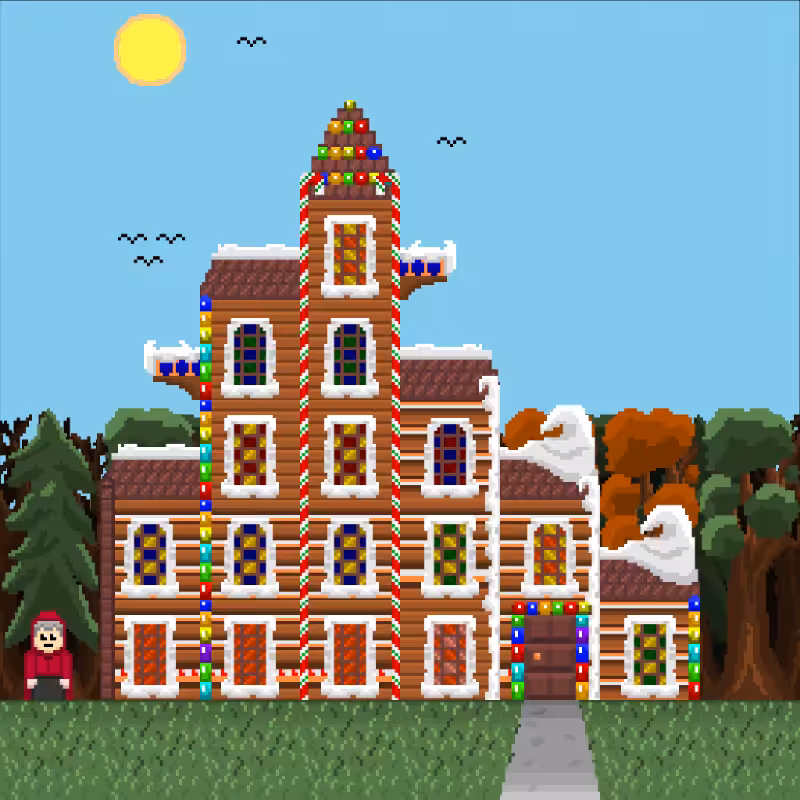 2D Mansion Candy House #60