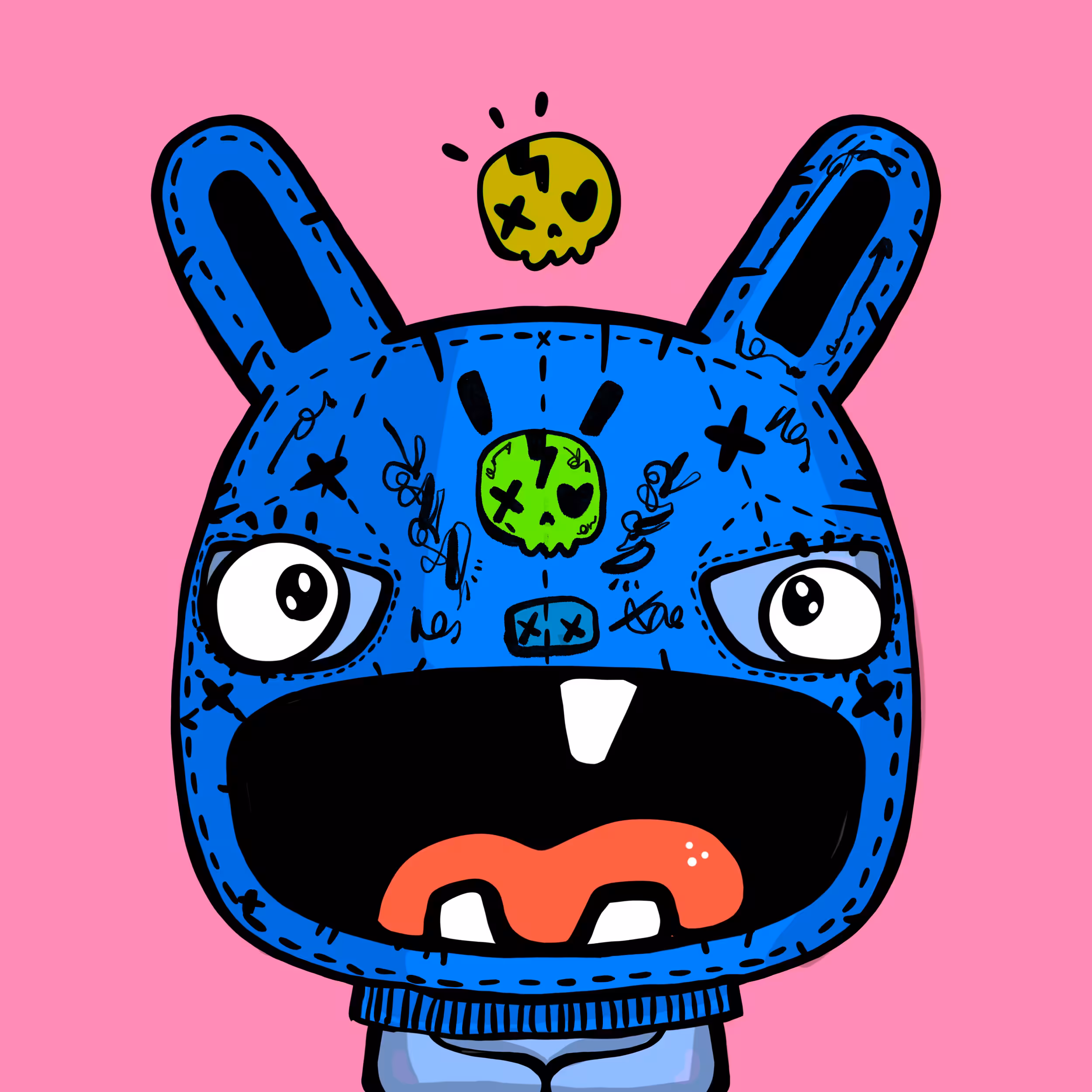 TOKYO PUNKS | BAD BUNNIES: TKP BAD BUNNY #0056