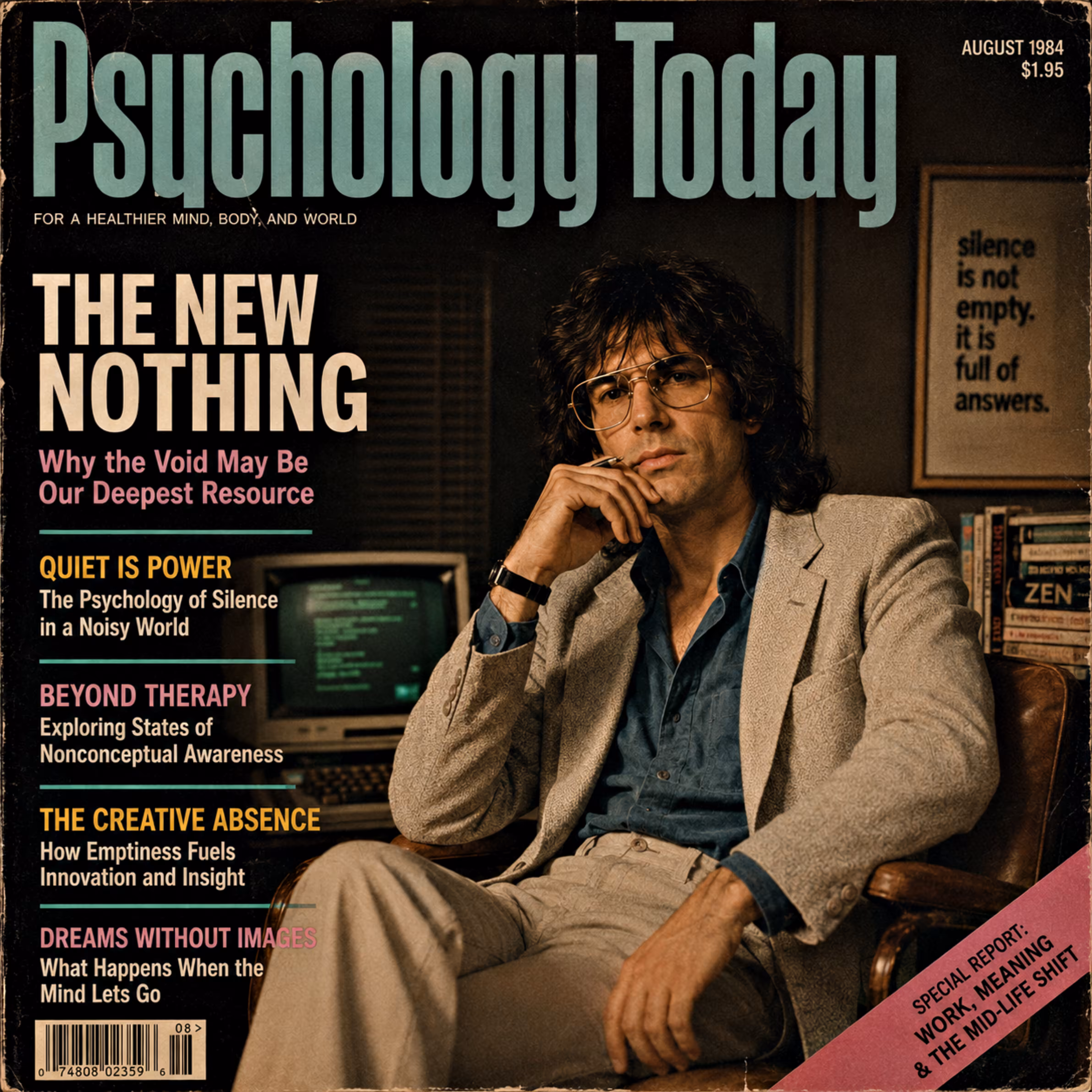 Life Imitating AI: PSYCHOLOGY TODAY - AUGUST 1984