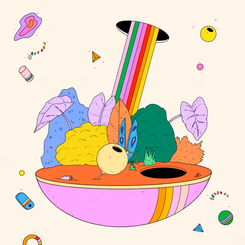 🌈🌴🪐 #174