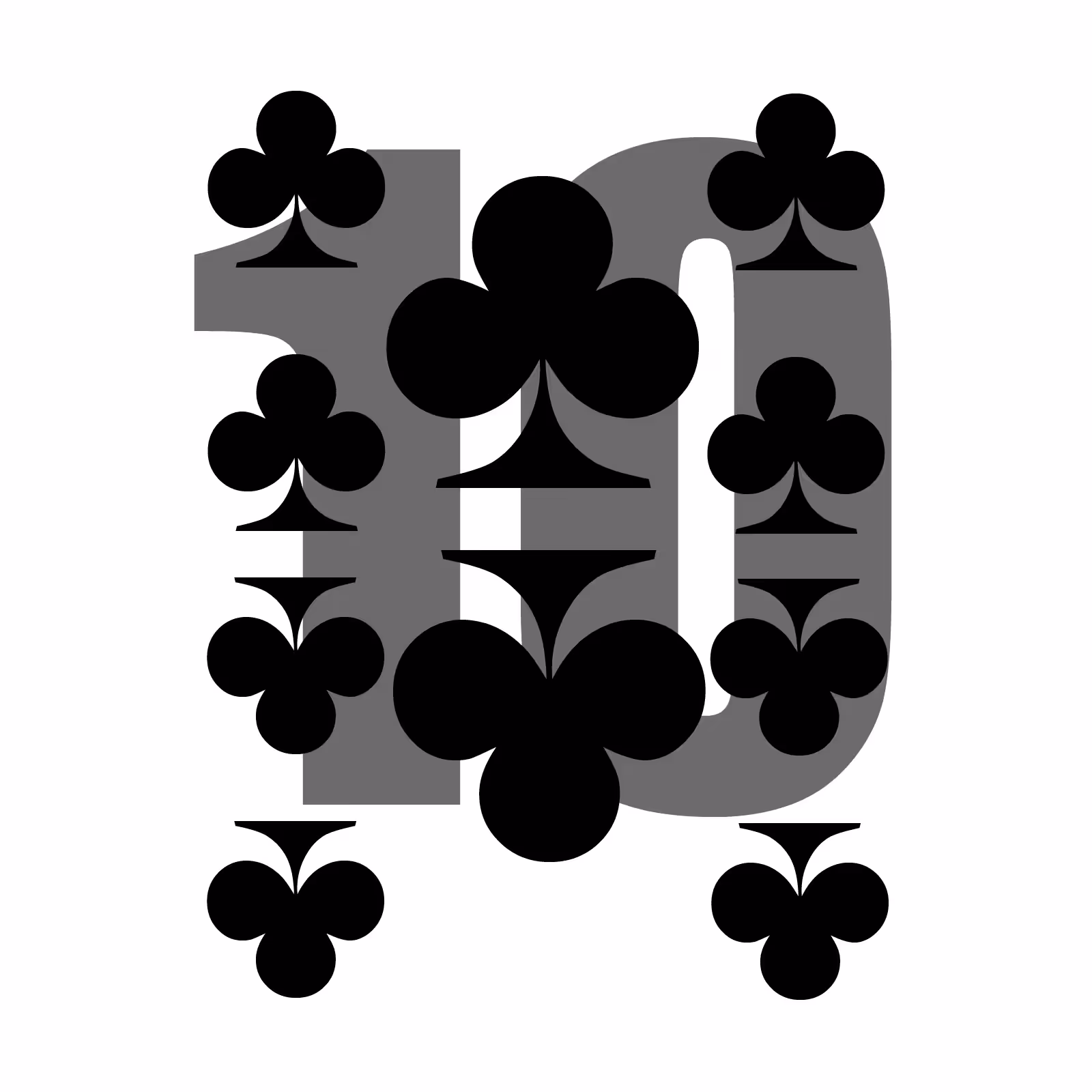 Ten of Clubs