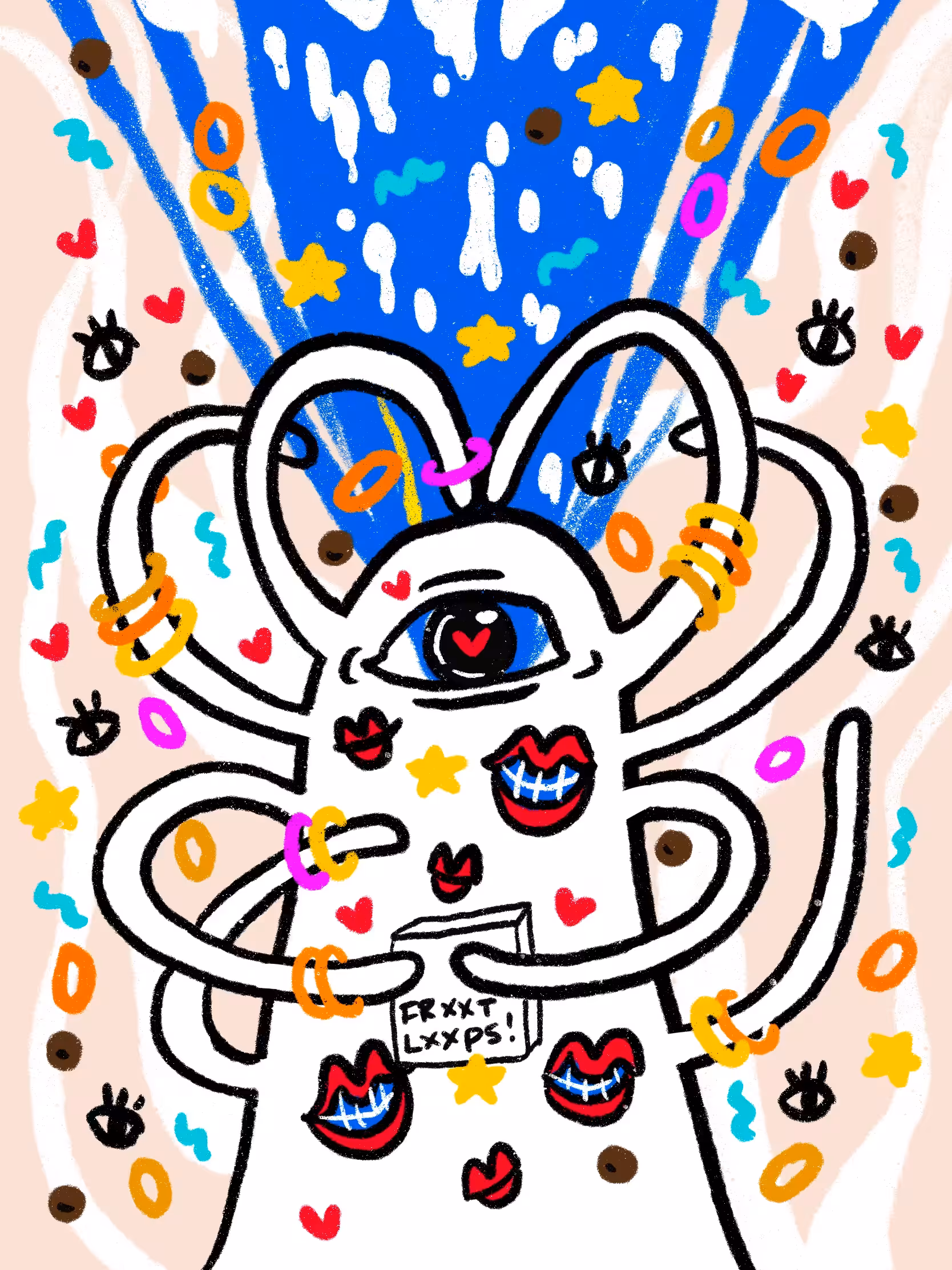 CryptoMood Portrait #03 - Special, Frxxt Lxxp