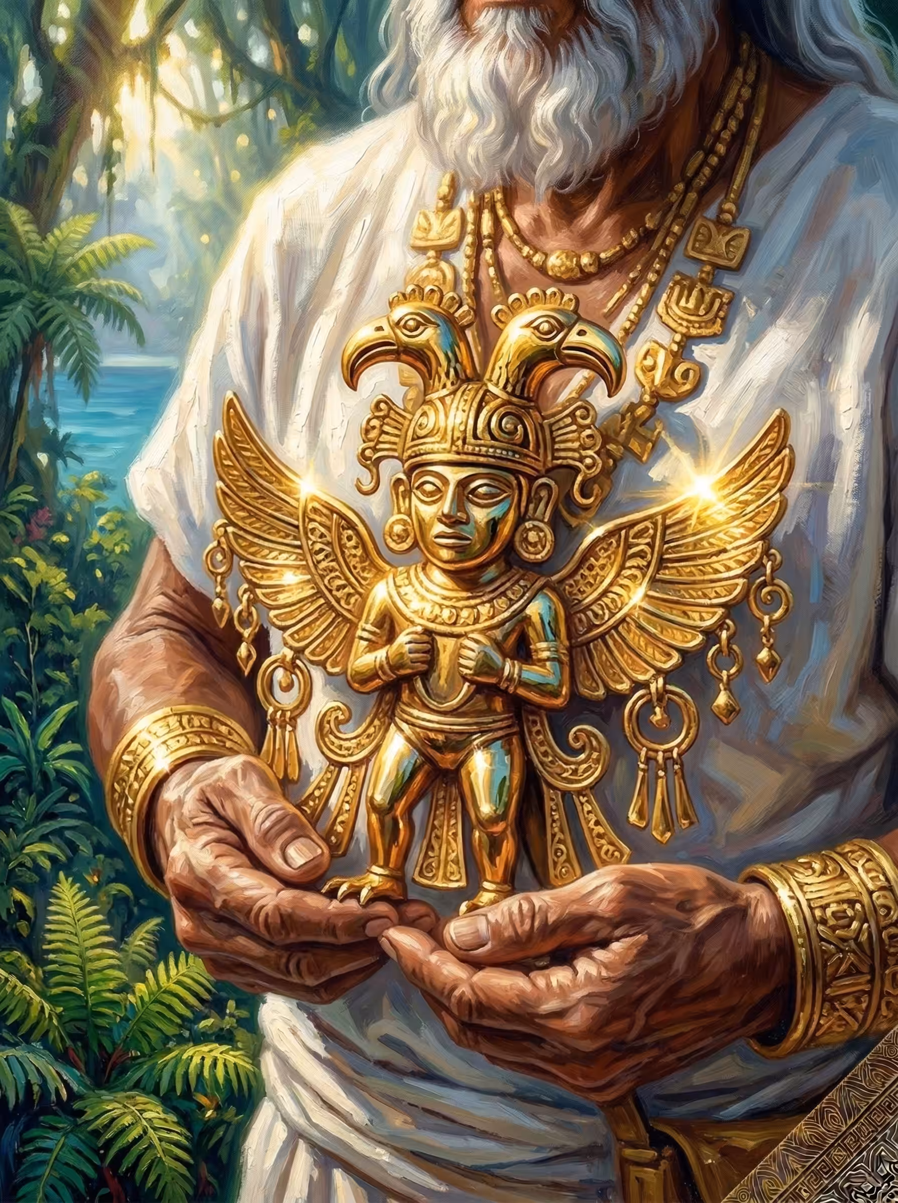 85-Tayrona-The Flight of the Bird-Man