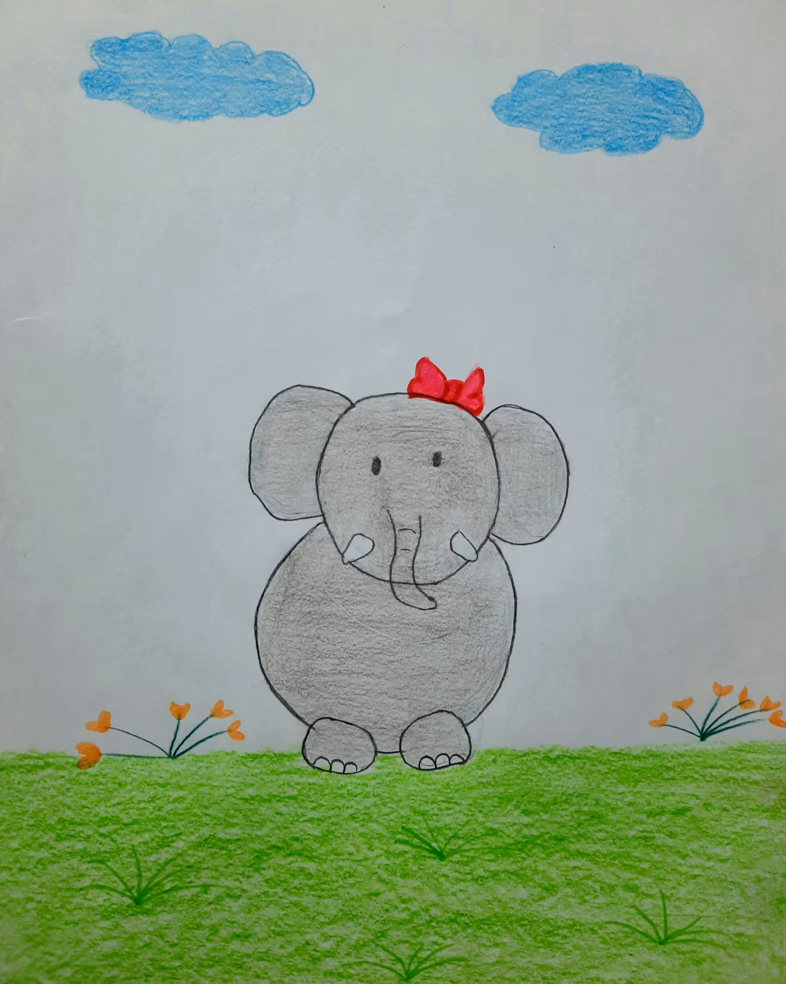 Cute little elephant 