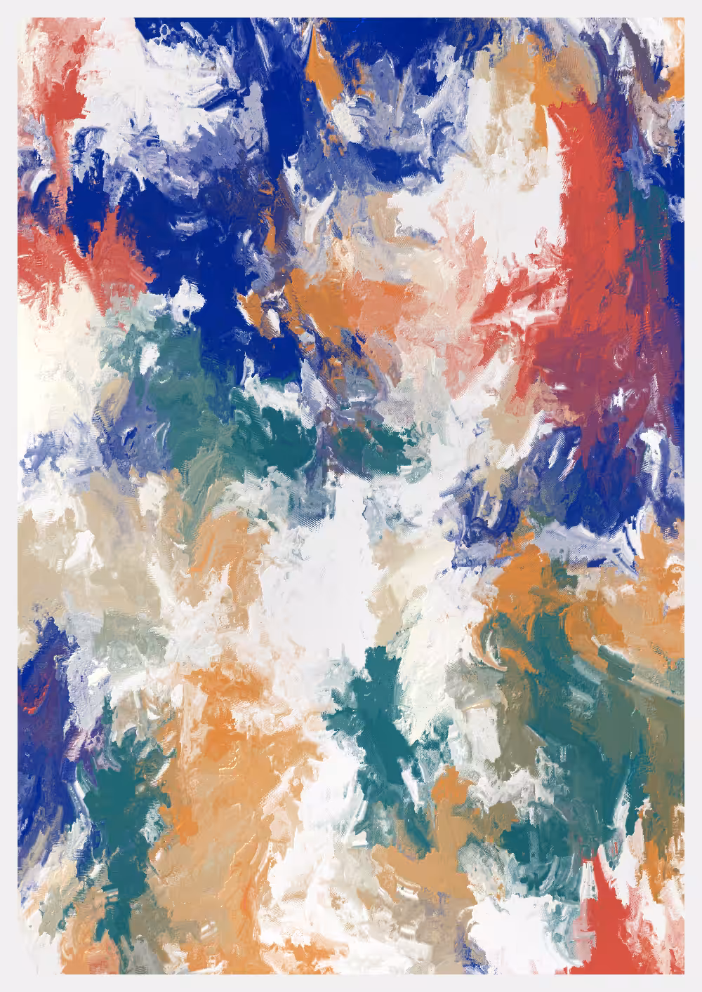 Paysages chromatiques B  #61