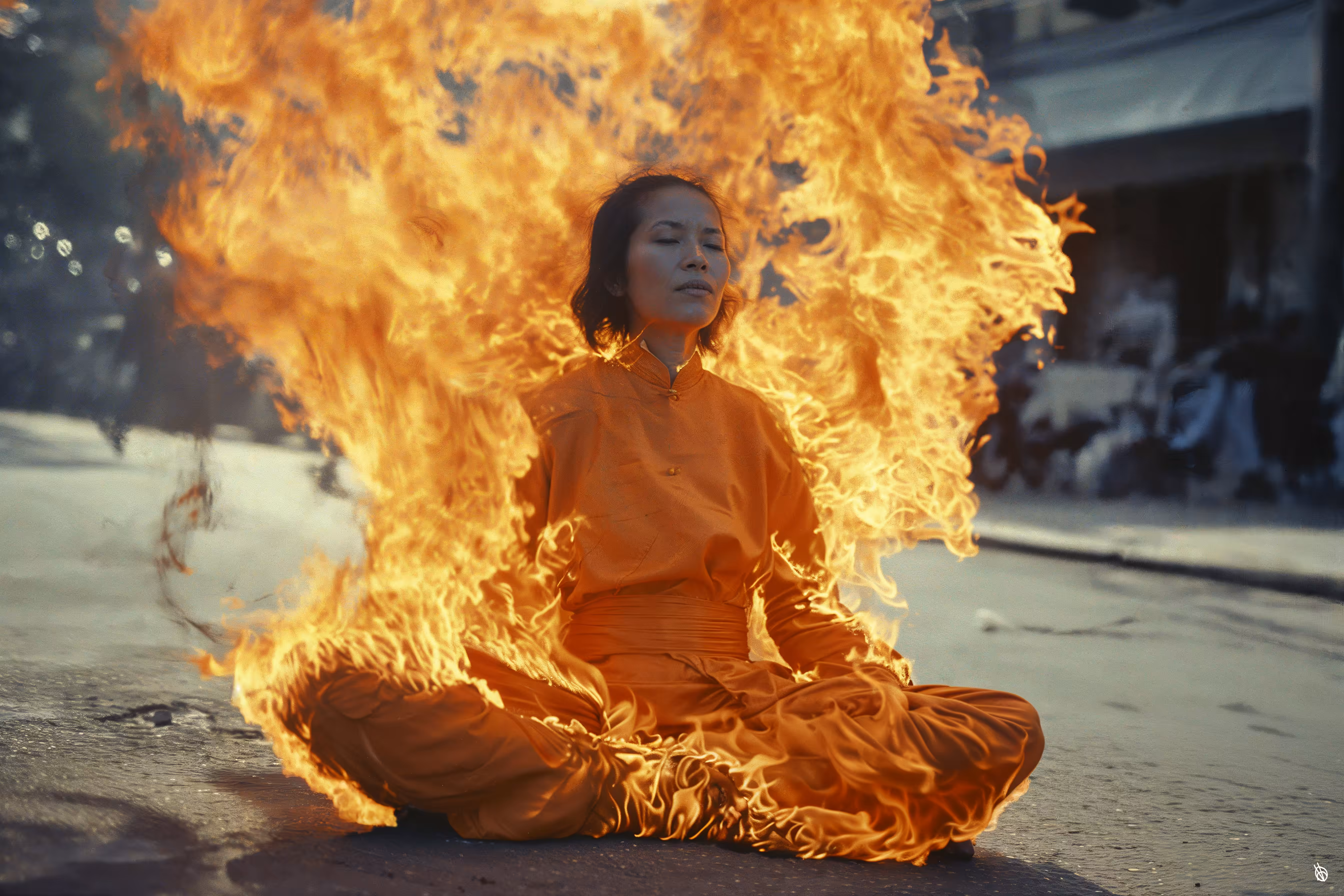 The Self-Immolation of Thích Quảng Minh